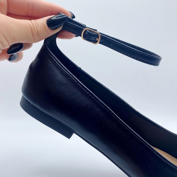 NWT Black BAMBOO Ballet Flats - Picture 4 of 5